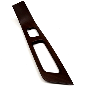 Image of Door Switch Trim Panel (Left, Rear, Walnut) image for your Volvo